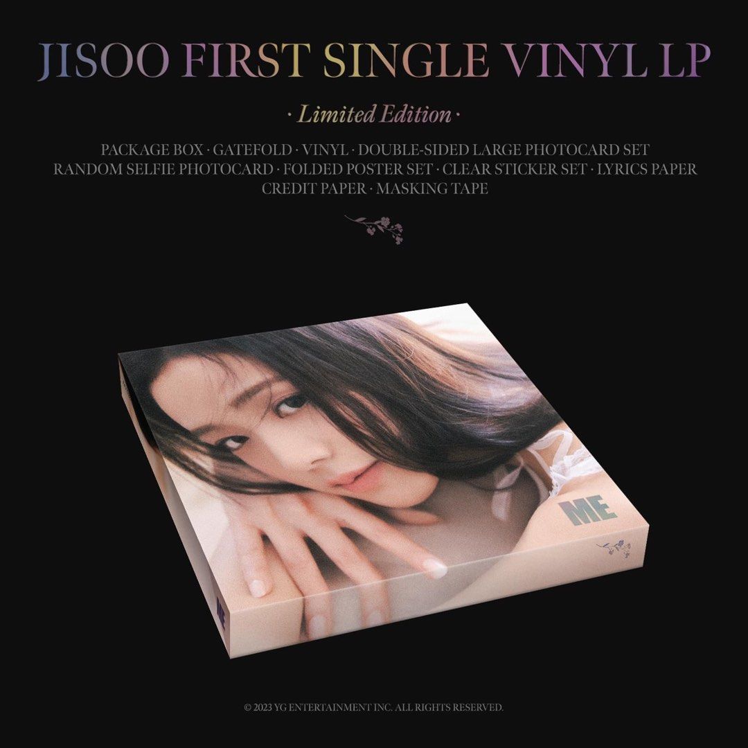 IN STOCK] JISOO FIRST SINGLE LP Vinyl Record, Hobbies & Toys