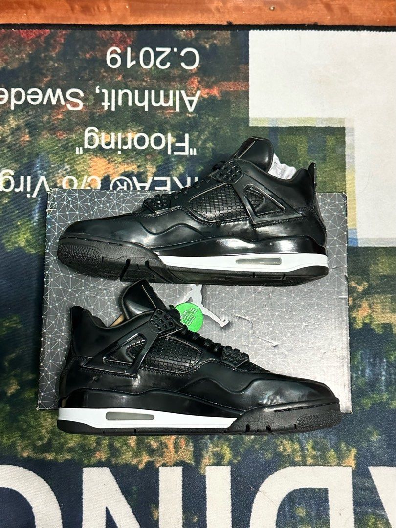 Jordan 4 2025 11lab4 black