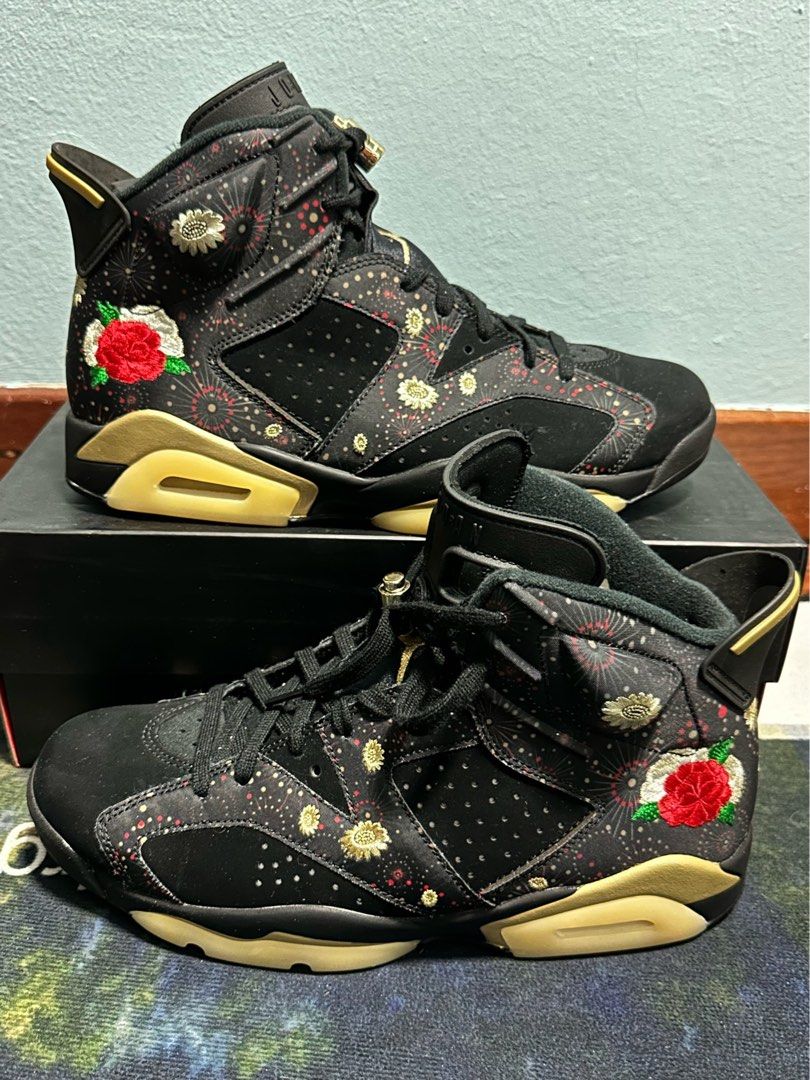 Jordan 6 CNY Chinese New Year 2018 Men s Fashion Footwear
