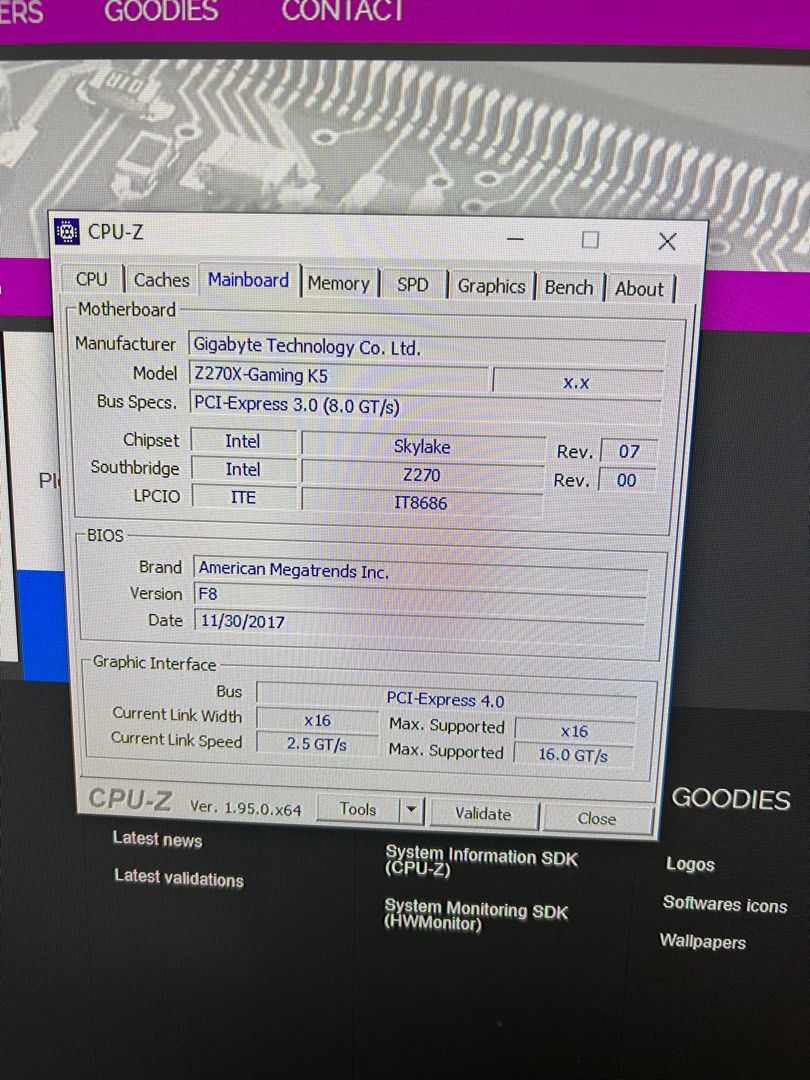 Mainboard dan clearance motherboard