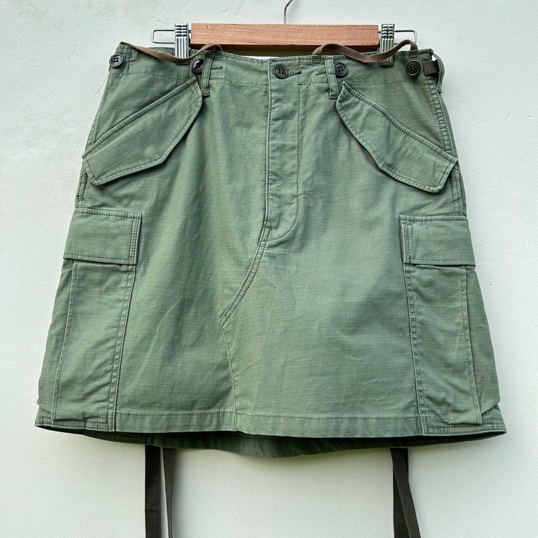 Junya Watanabe Military Cargo Skirt, Women's Fashion, Bottoms, Skirts ...