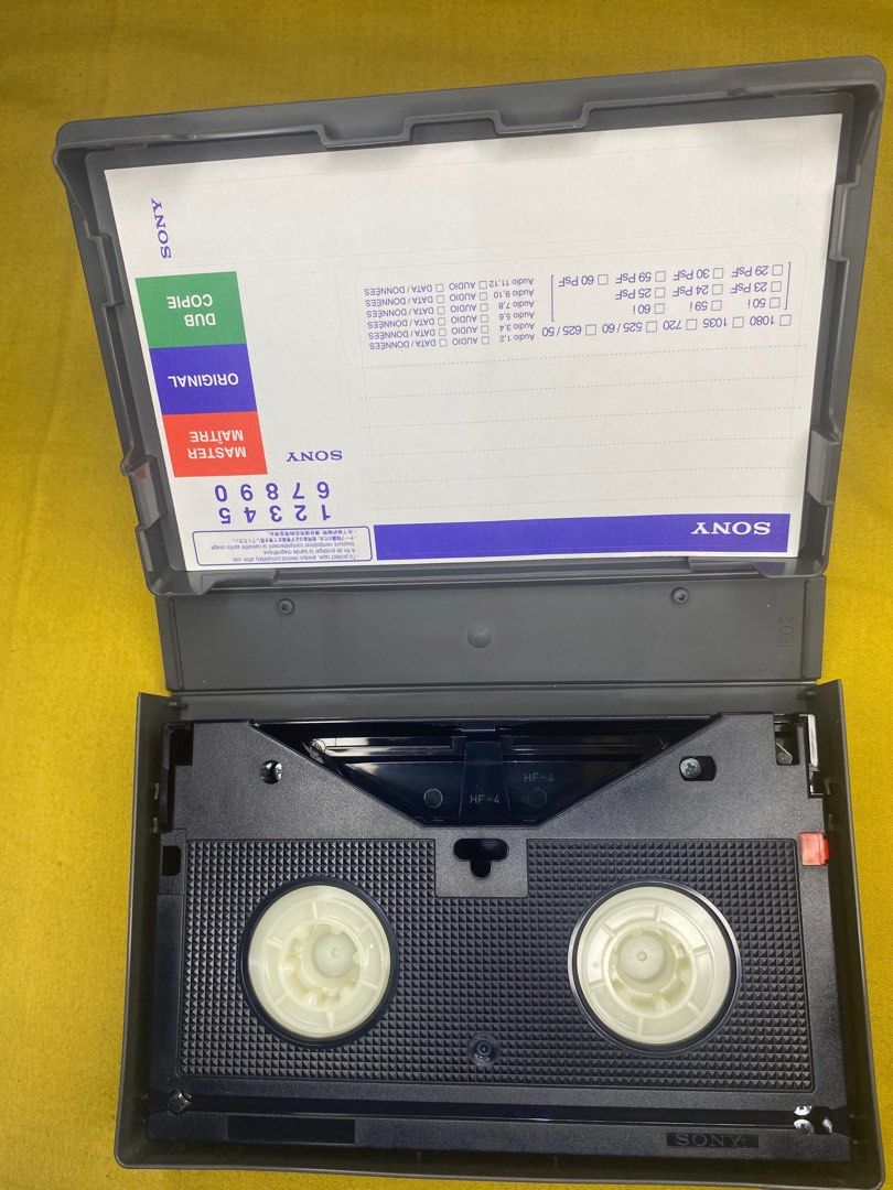 KASET BETACAM SP SONY original, Elektronik, TV & Perlengkapan Hiburan ...