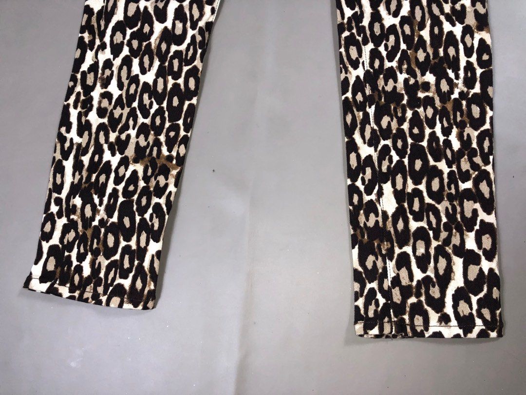 KATE SPADE BROOME STREET LEOPARD PANTS