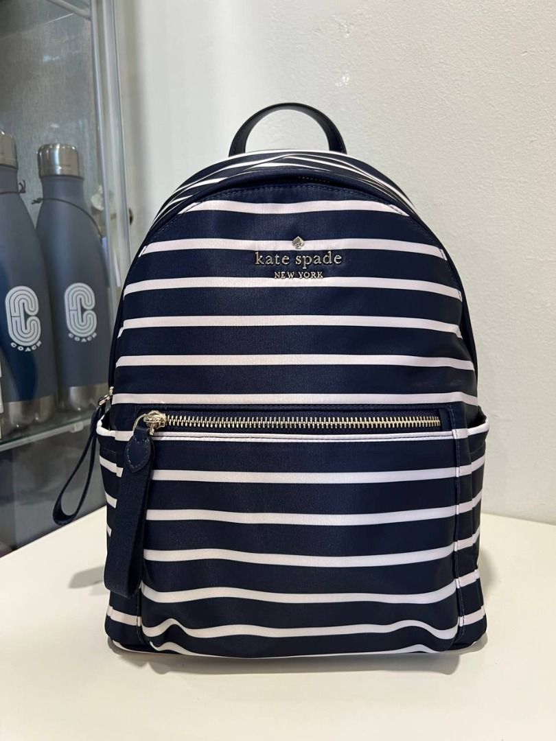 Kate spade blue backpack store