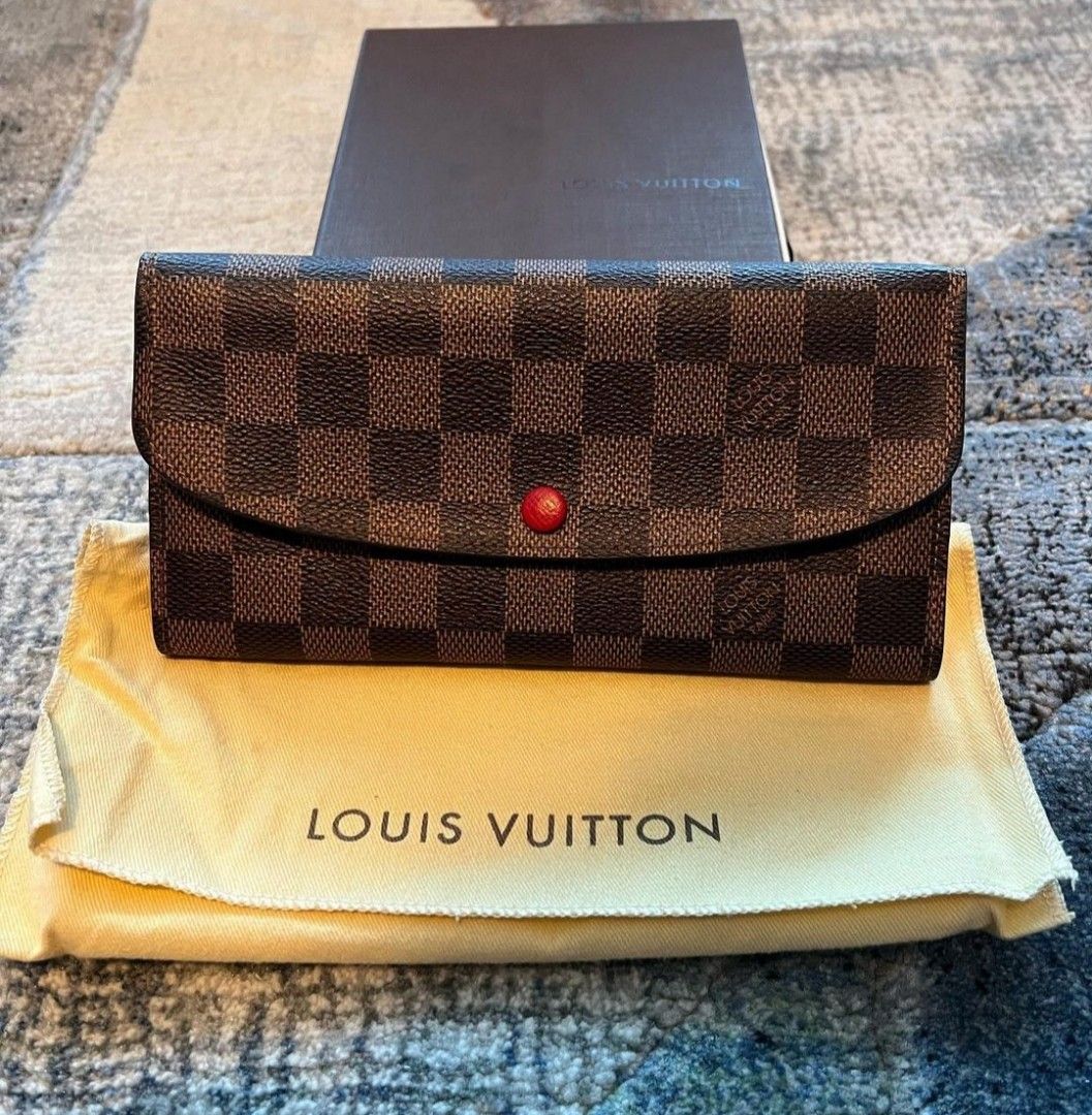 LV Clemence Wallet Damier Ebene Original, Luxury, Bags & Wallets on  Carousell