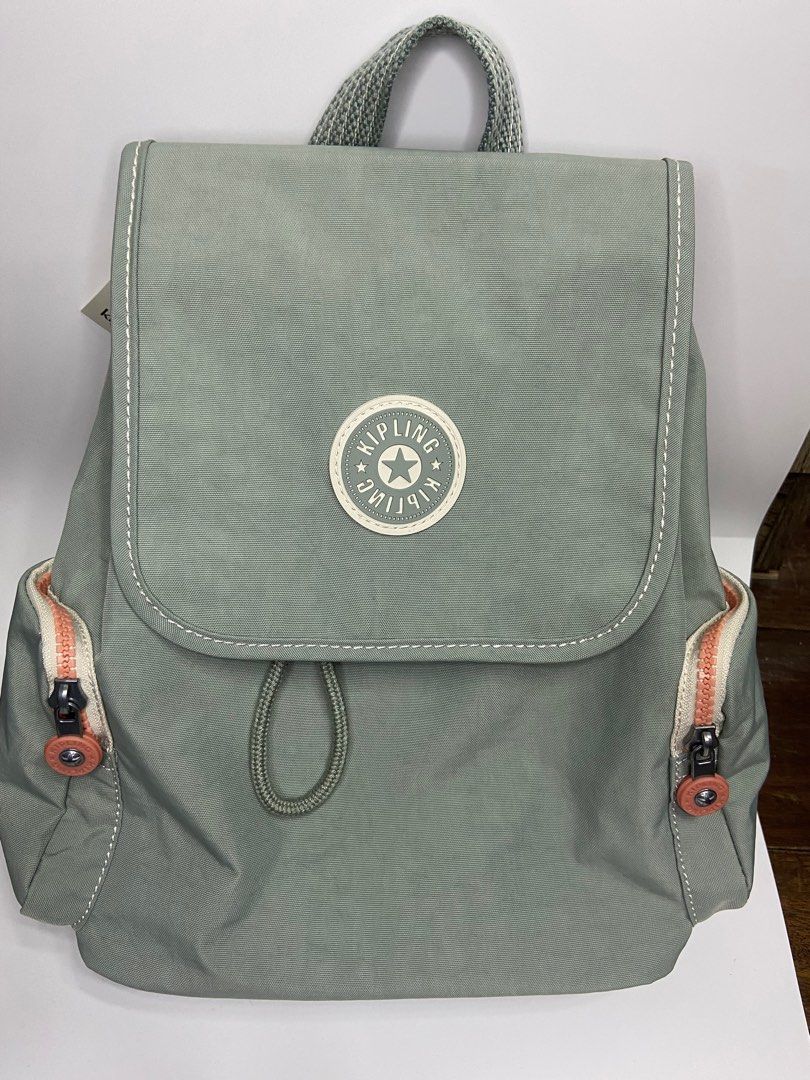 Kipling EBBA Backpack in Tender Sage M3, Women's Fashion, Bags