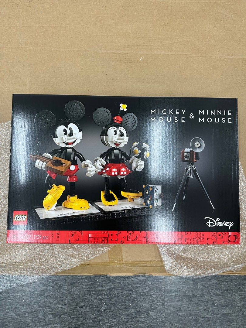 Lego 43179 Mickey Mouse Minnie Mouse Buildable Characters Disney