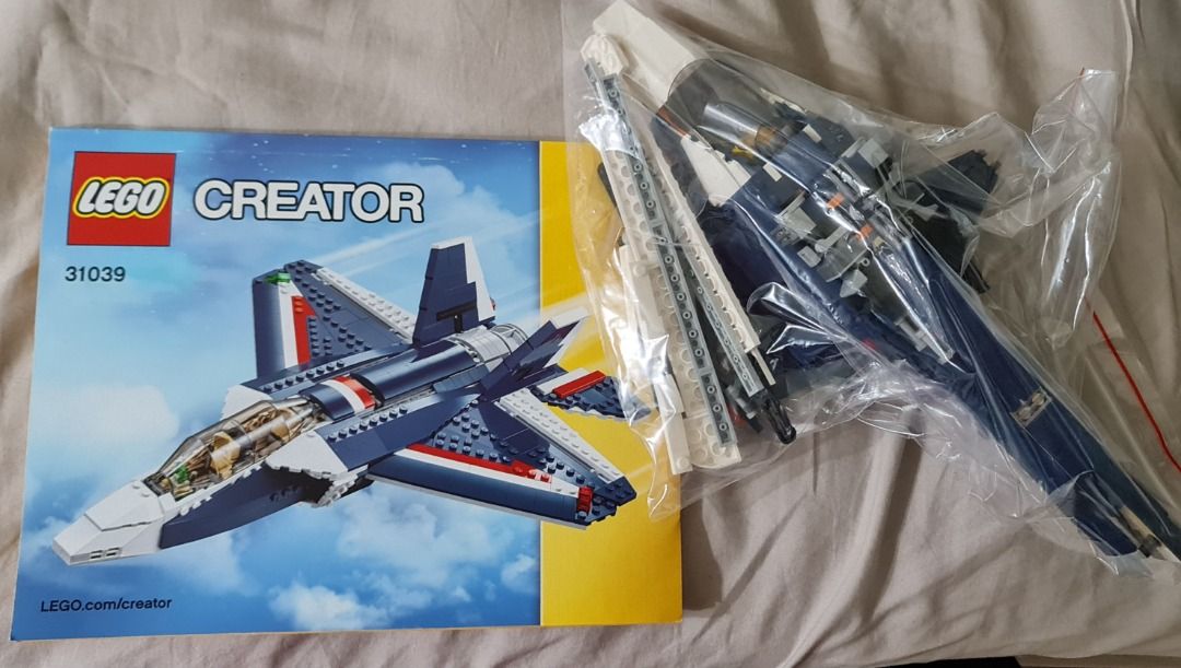 Lego blue power discount jet