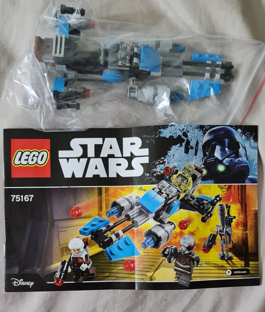 Lego Bounty Hunter Speeder Bike Battle Pack 75167 Hobbies Toys Toys Games on Carousell
