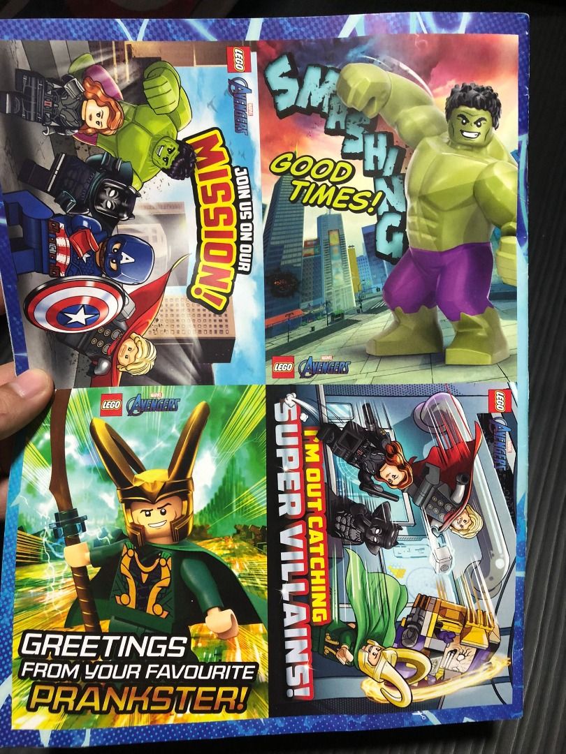 LEGO Marvel Avengers Magazine Issue 15 Black Panther Super Jet