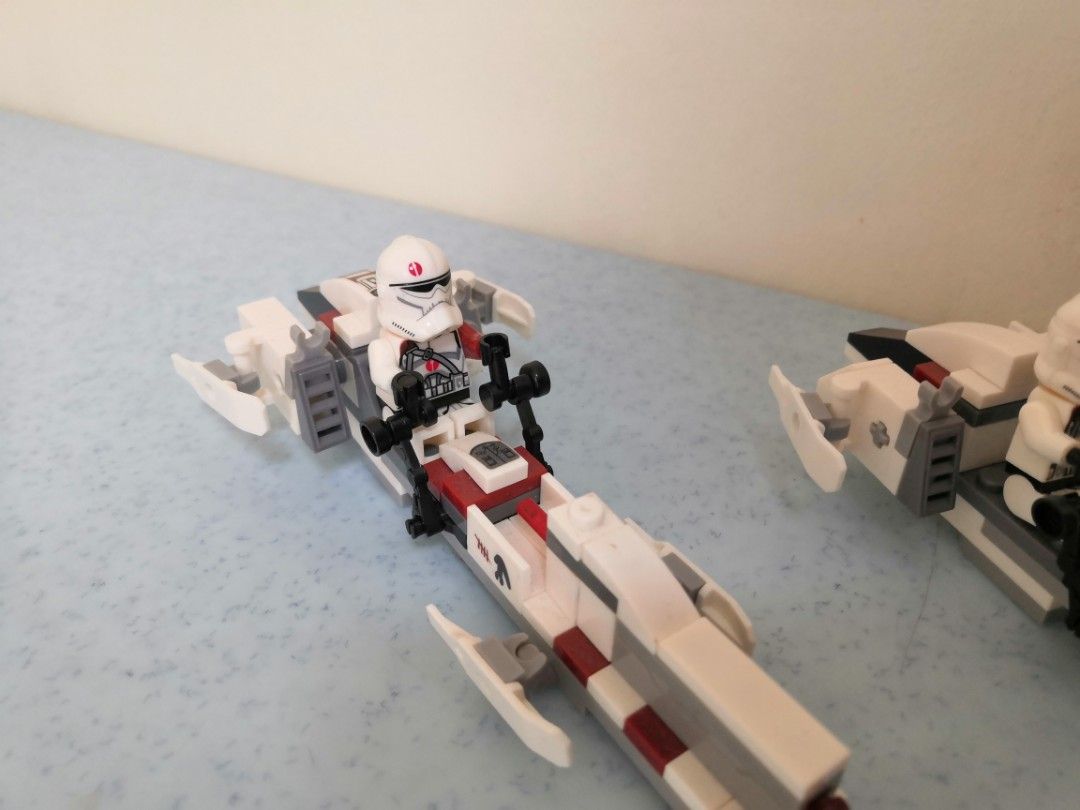 Lego star wars clone barc hotsell speeder