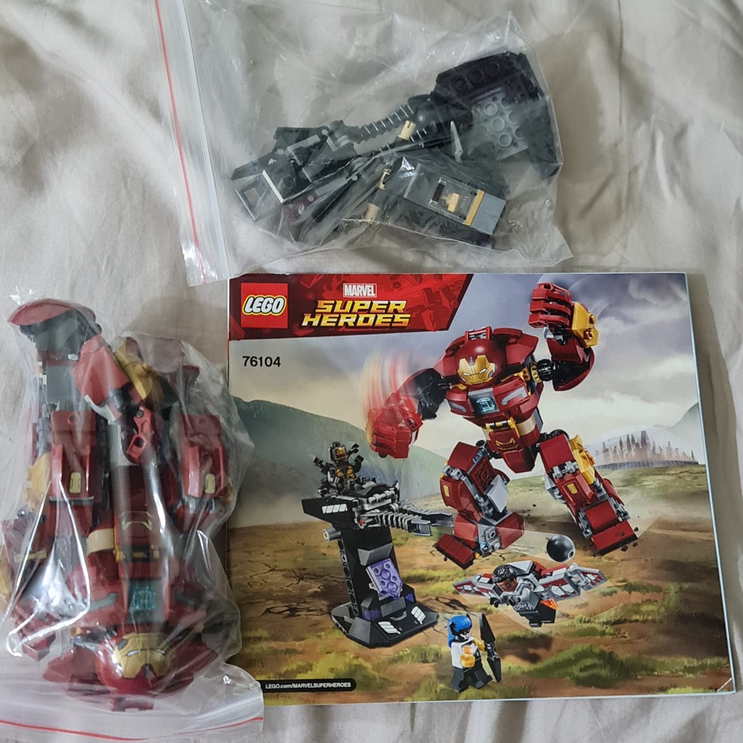 Lego marvel super heroes 76104 avengers the hulkbuster smash up new arrivals
