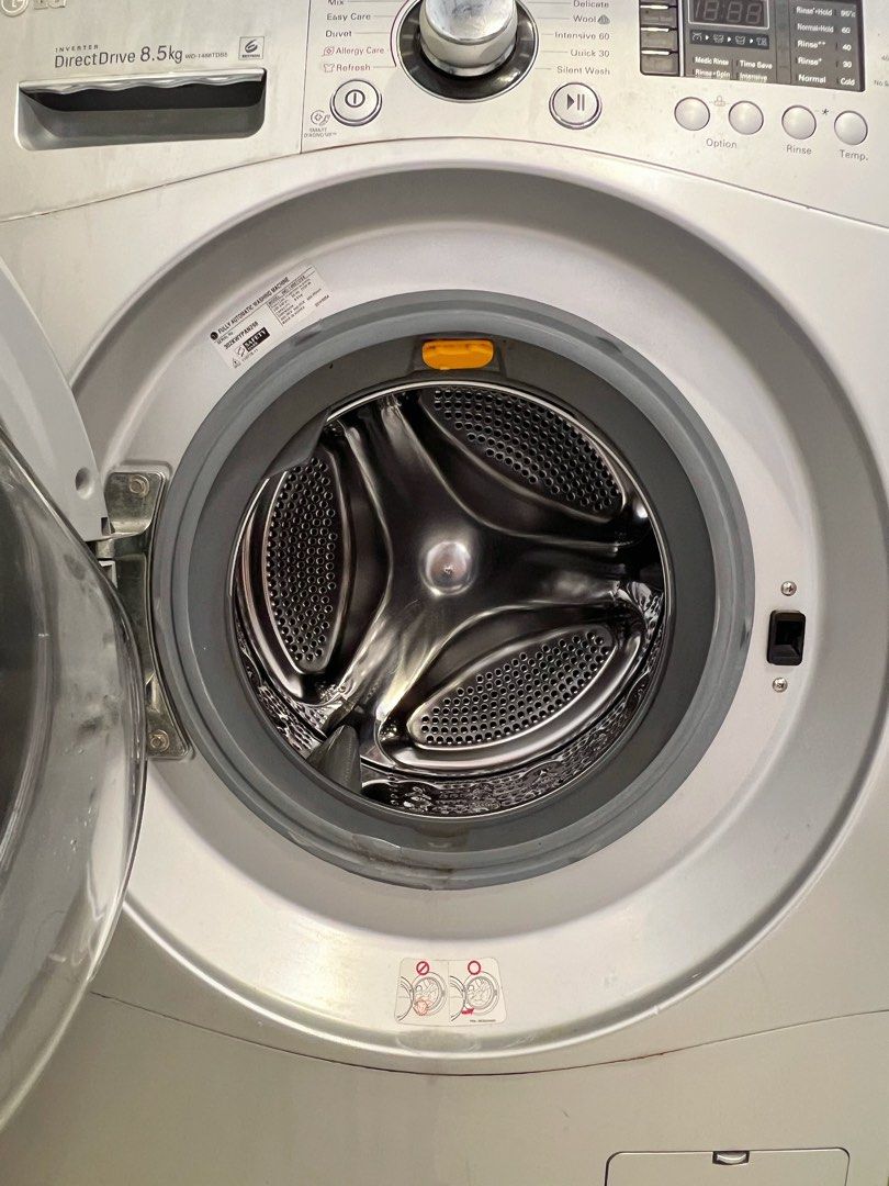 LG Drum Washing Machine 8.5KG, TV & Home Appliances, Washing Machines