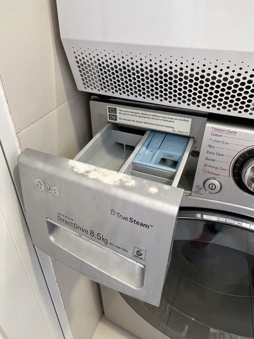 LG Drum Washing Machine 8.5KG, TV & Home Appliances, Washing Machines