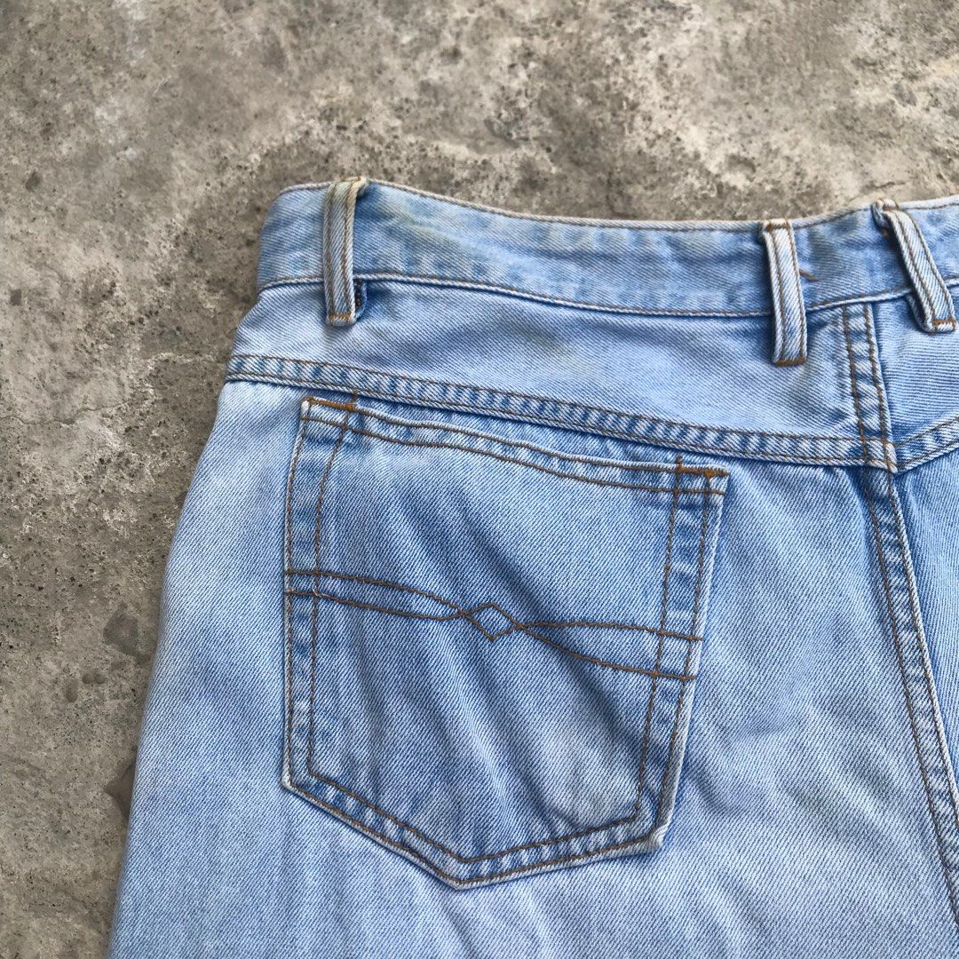 LIGHT BLUE JORTS on Carousell
