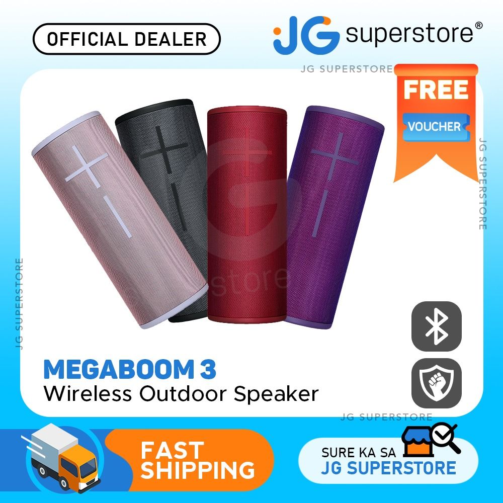 Logitech Ue Megaboom 3 Wireless Bluetooth Speaker All Colors