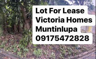 Lot Only For Lease Victoria Homes Muntinlupa