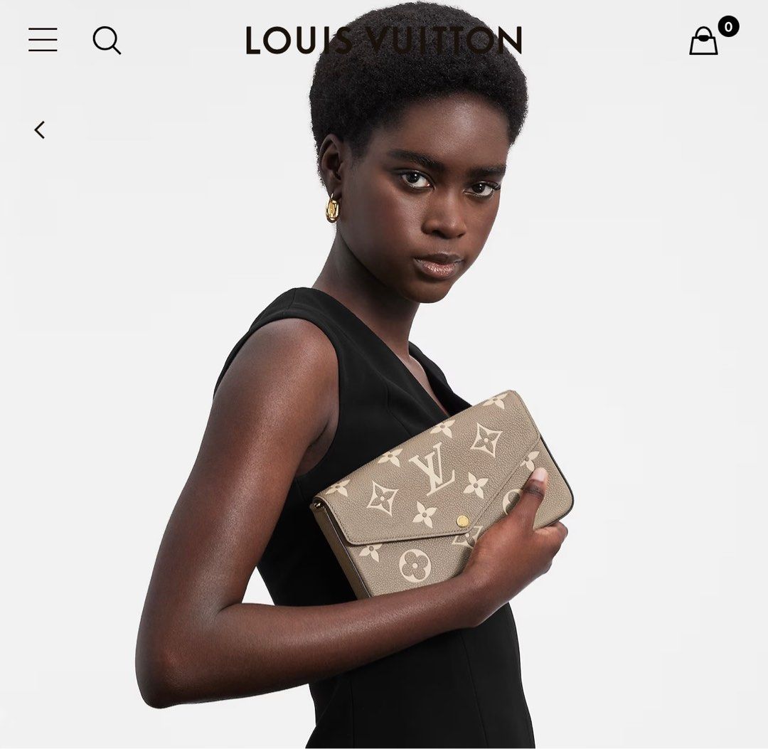 Louis Vuitton Pochette Felicie Monogram Empreinte Tourterelle