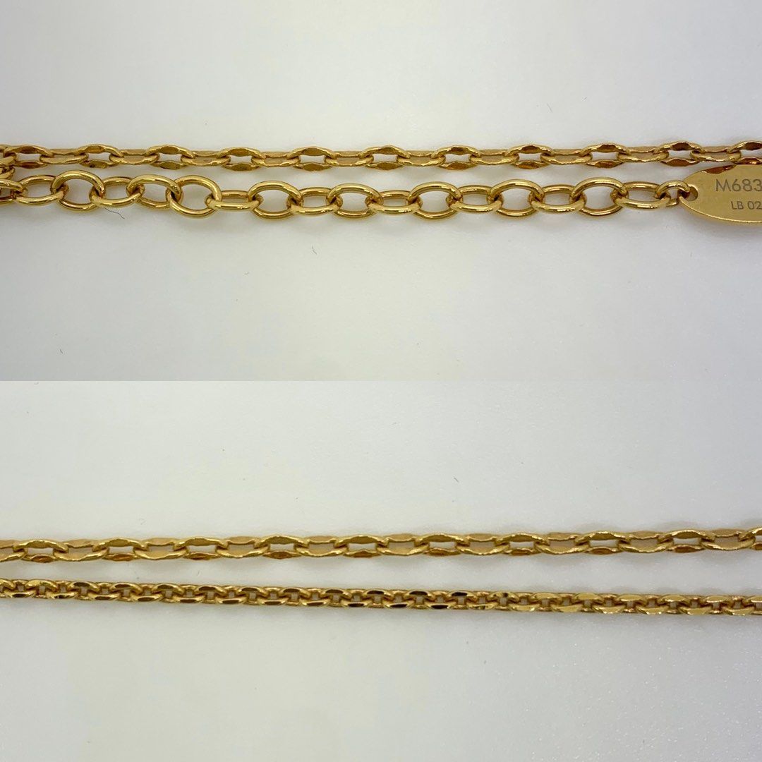 Louis Vuitton Blooming Strass Necklace - Gold-Tone Metal Multistrand,  Necklaces - LOU340813