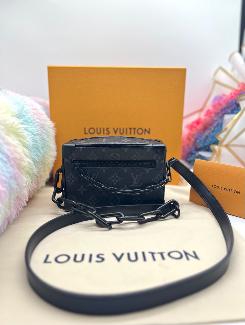 Louis Vuitton® Mini Soft Trunk Racing Blue. Size in 2023