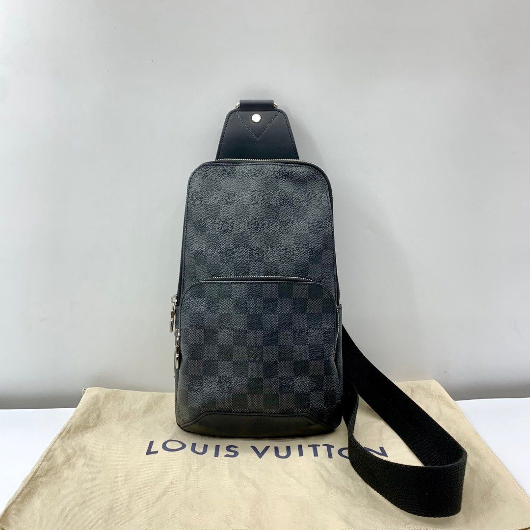 Louis Vuitton Avenue Sling Bag Damier Graphite Canvas N41719, Men's  Fashion, Bags, Sling Bags on Carousell