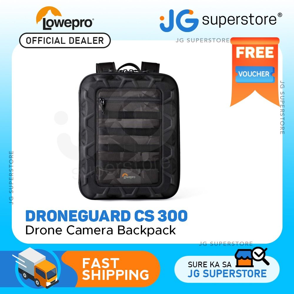 Lowepro Droneguard CS 300 Drone Case Backpack Camera Bag (Black) | JG Superstore (Category: Other Photography Accessories) located in San Juan City. Submitted by jg.superstore (Listing ID 1246307578, Image 1). Description: █ JG Superstore █ 【Trusted Seller Since 2011】 【We Accept Any Special Order】 【Dedicated Customer Service】 【📍 】3/F Annapolis Tower, 43 Annapolis St. Greenhills San Juan - Front of Unionbank (please confirm your order first) 【📞 