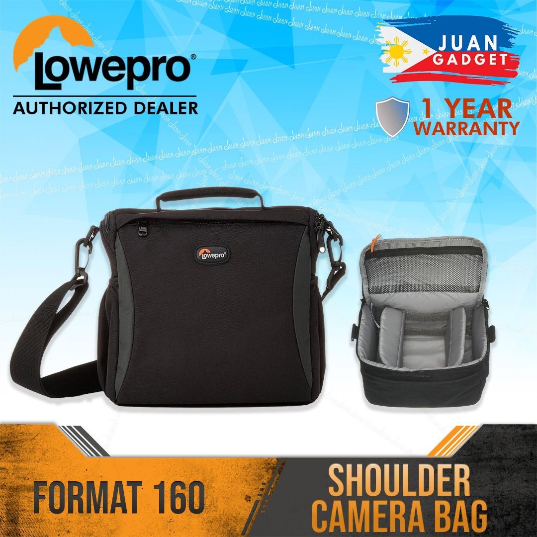 Lowepro format 160 Shoulder Camera Bag Black JG Superstore
