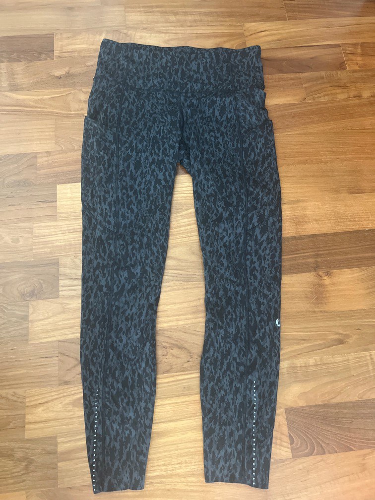 BN LULULEMON Fast and Free Tight II 24 Reflective Nulux Heritage 365 Camo  Deep Coal Multi Size XS, Women's Fashion, Activewear on Carousell