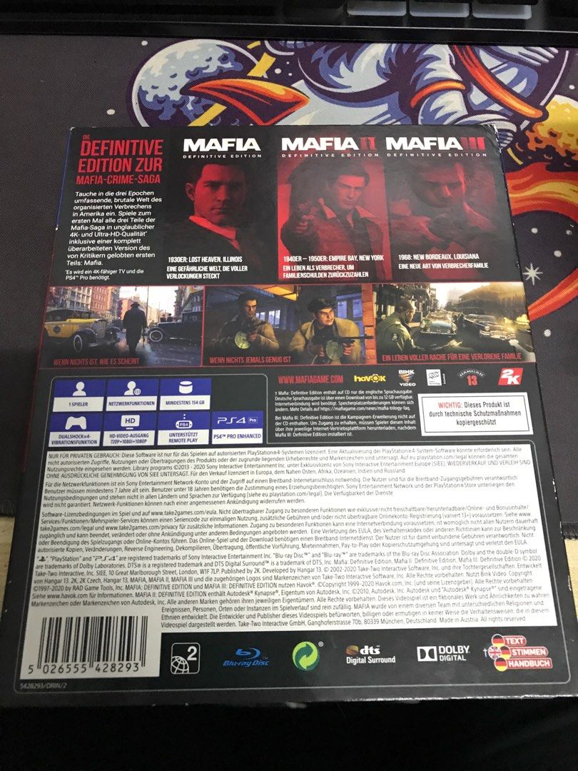 Buy Mafia Trilogy PS4 Compare Prices