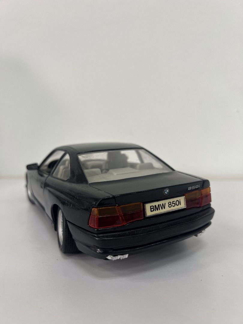 Maisto BMW 850i 1990 Diecast Car 1/18 Black, Hobbies & Toys ...