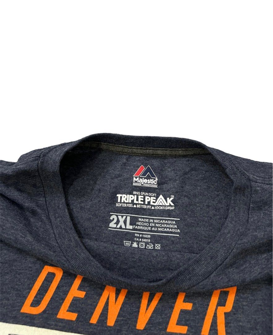 Majestic Denver Broncos Shirt, Men's Fashion, Tops & Sets, Tshirts & Polo  Shirts on Carousell