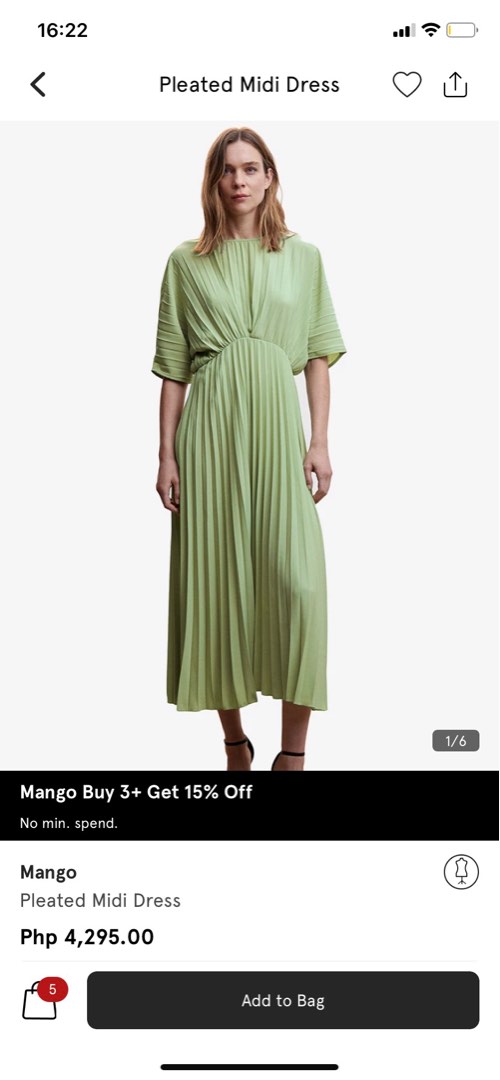 Mango Dress | Wedding Guest, Cocktail, Semi-formal Midi Dress, Women's
