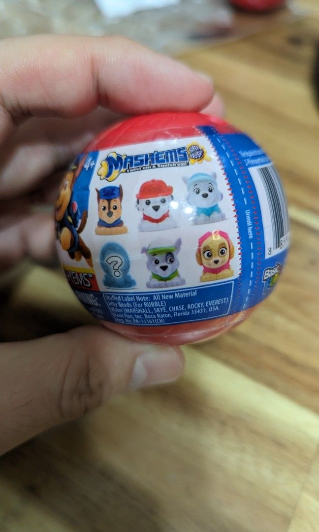 Paw patrol mashems surprise squishy toy on sale