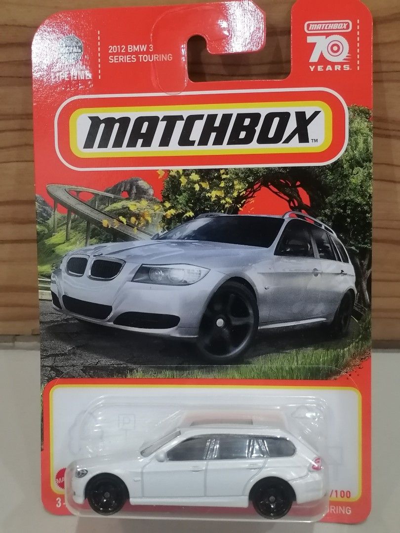 Matchbox 2023 MBX Highway 2012 BMW 3 Series Touring - White