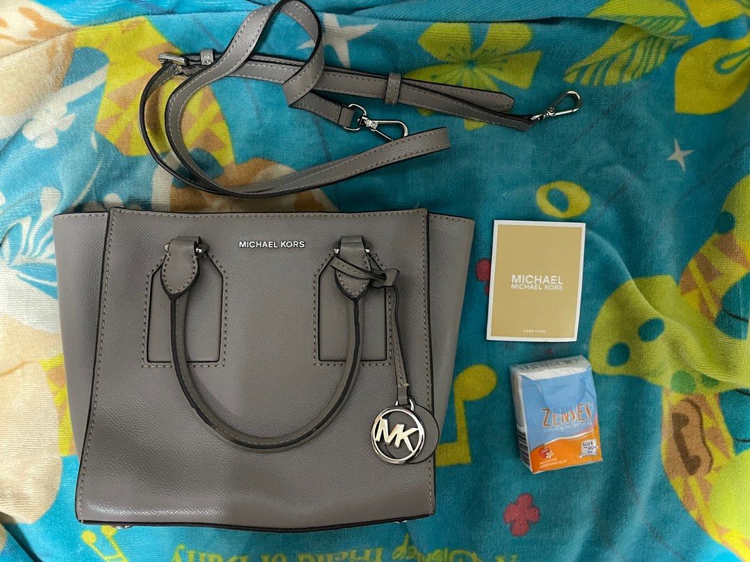 Michael kors selby clearance crossgrain leather messenger