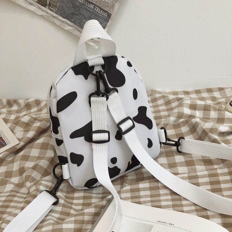 Cow print sale mini backpack