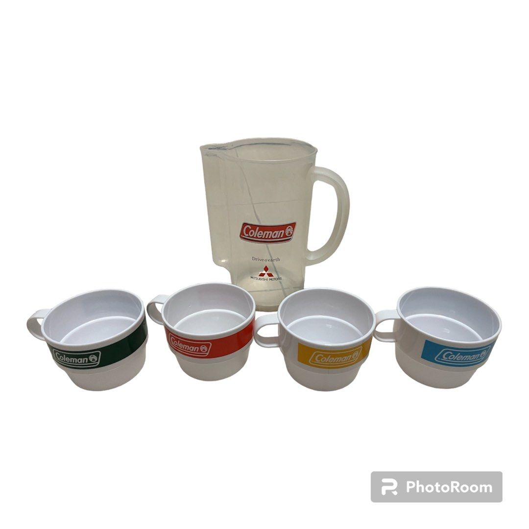 Mitsubishi x Coleman Camp Cup/Pitcher Set