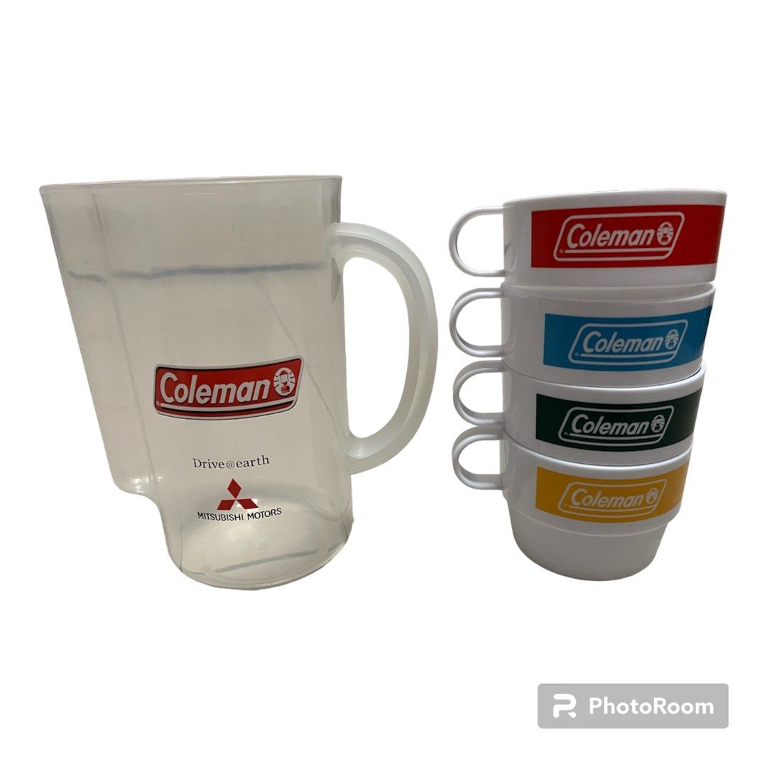 Mitsubishi x Coleman Camp Cup/Pitcher Set