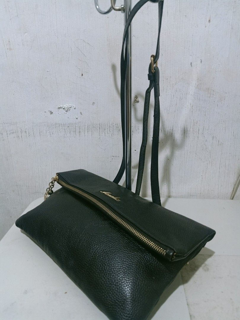 Monalisa Black  Buy Sling Bag With Frills for Girls Online - Ilina