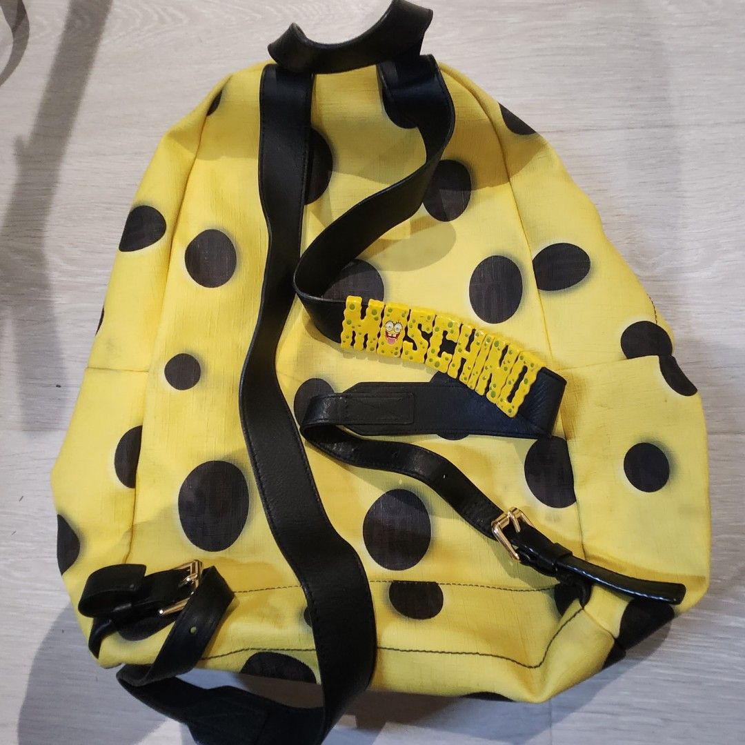Moschino spongebob backpack online