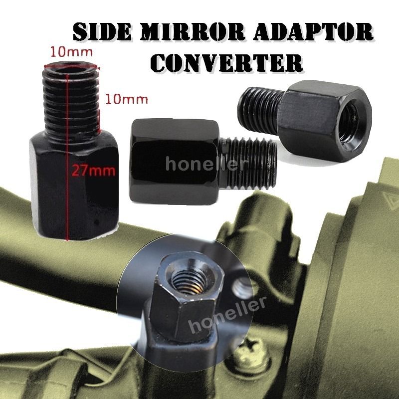 Motorcycle Side Mirror Screw M10 M8 Adapters Screws for Motorcycle