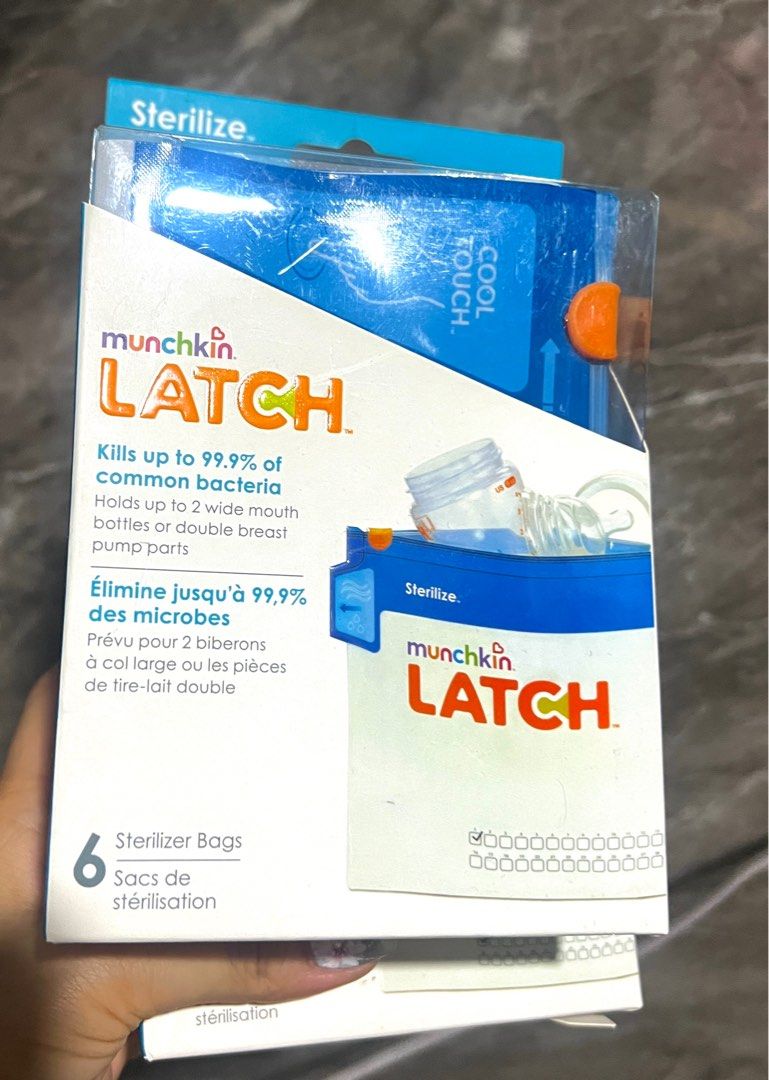 Latch hotsell steriliser bags
