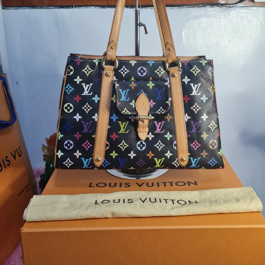 Louis Vuitton Speedy 25 handbag with cherries, by haruki Murakami