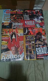 NBA Magazines XXL FIBA Basketball Inside the NBA SLAM Kicks Beckett