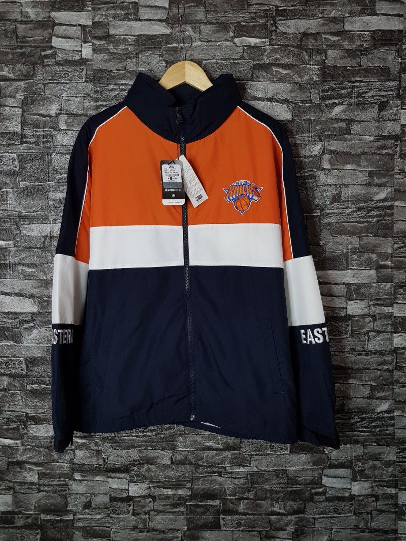 NBA New York Knicks Windbreaker Jacket Men s Fashion Activewear