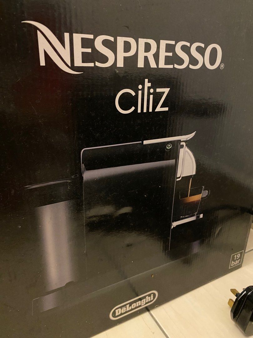 Nespresso citiz D113 Limousine Black, TV & Home Appliances, Kitchen ...