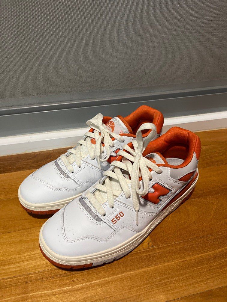 New Balance 550 Size? Exclusive College Pack 'Orange' US8.5 / UK8, Men's  Fashion, Footwear, Sneakers on Carousell