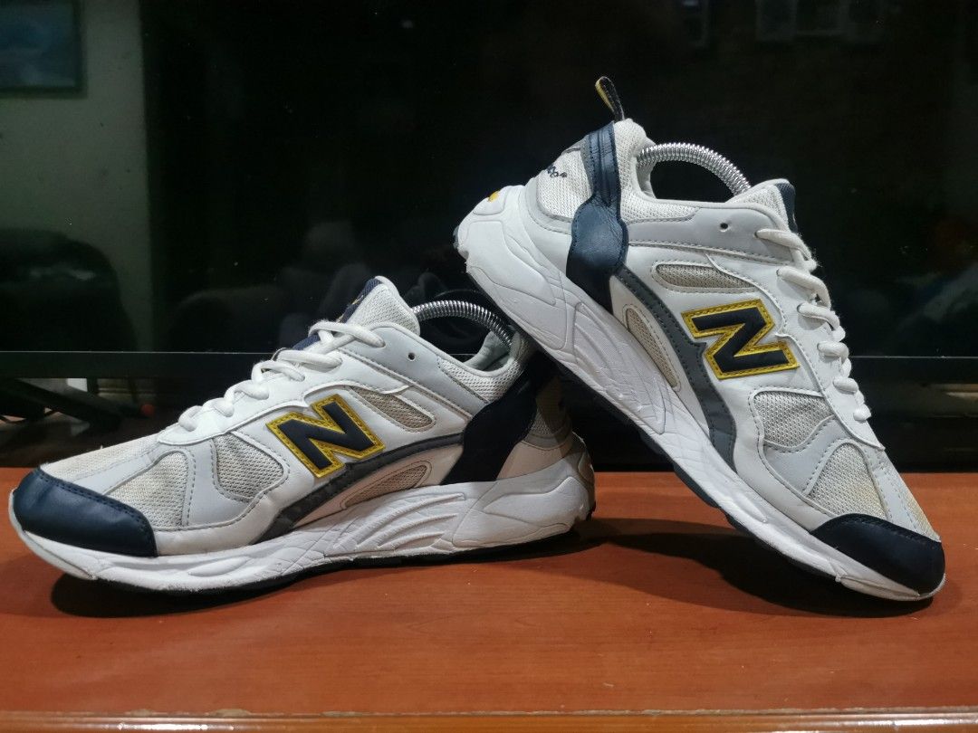 New Balance 878 NB  Grey Yellow, Men's Fashion, Footwear, Sneakers on  Carousell