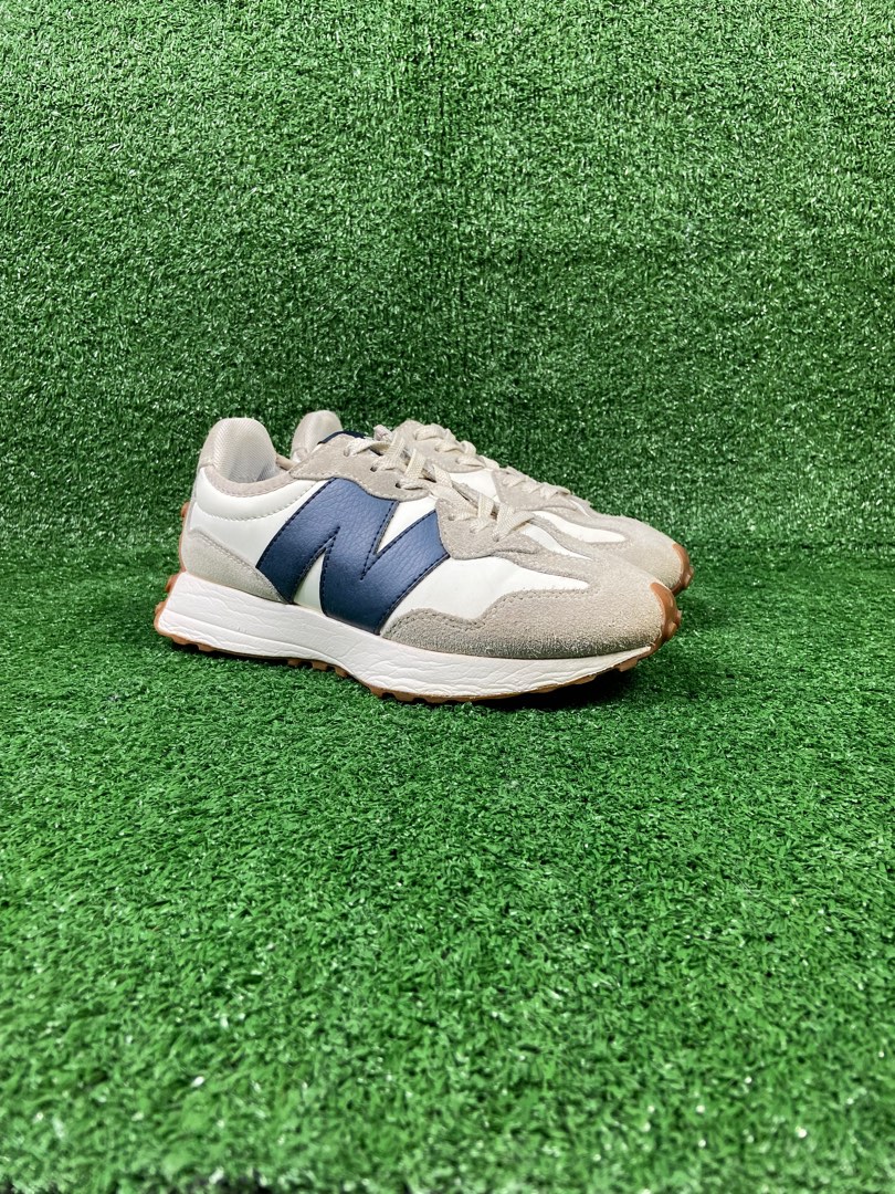 new balance 327 cream green