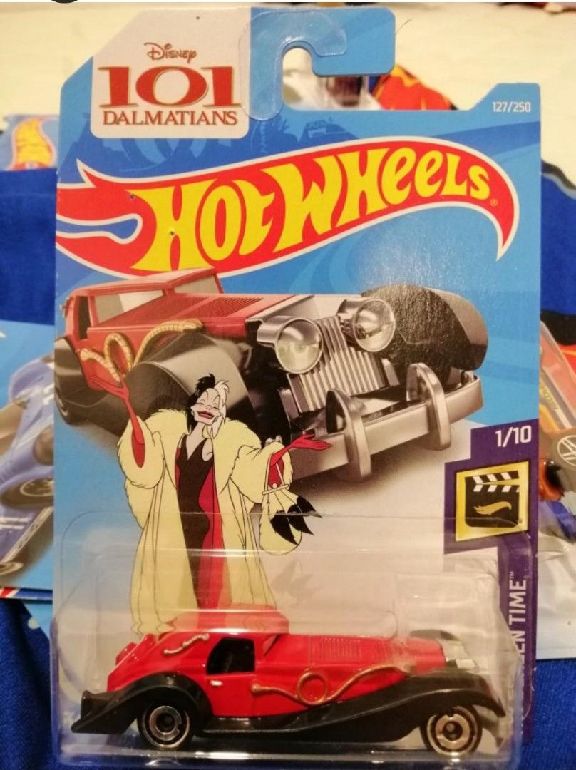 Hot wheels 2018 cruella de clearance vil